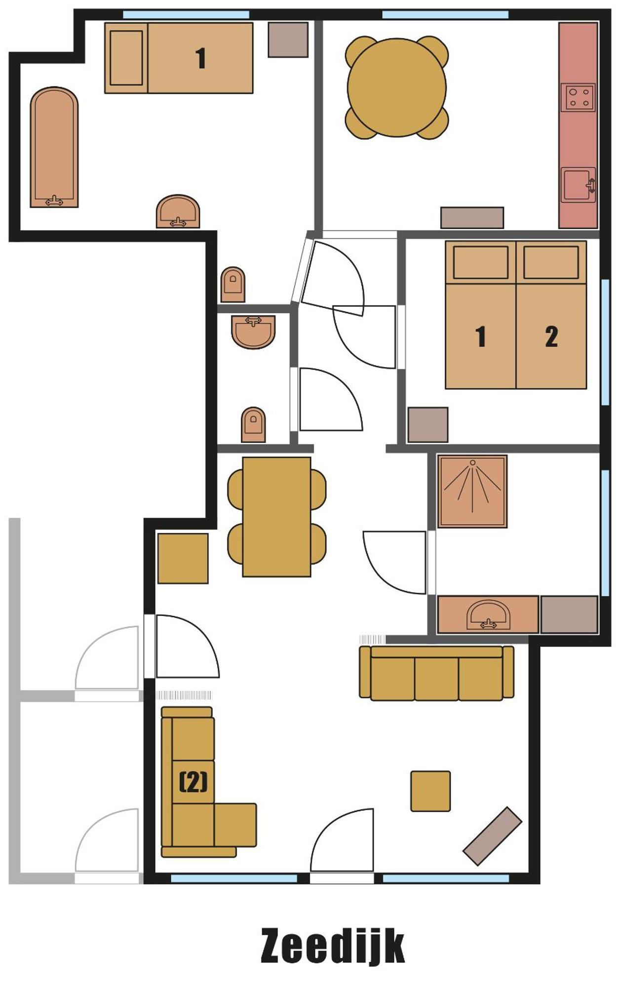Columbia Appartement *